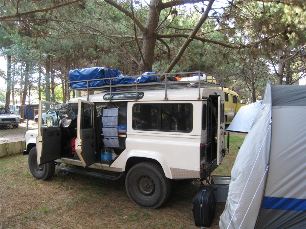 Camping mit dem Landy