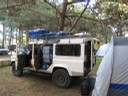 Camping mit dem Landy